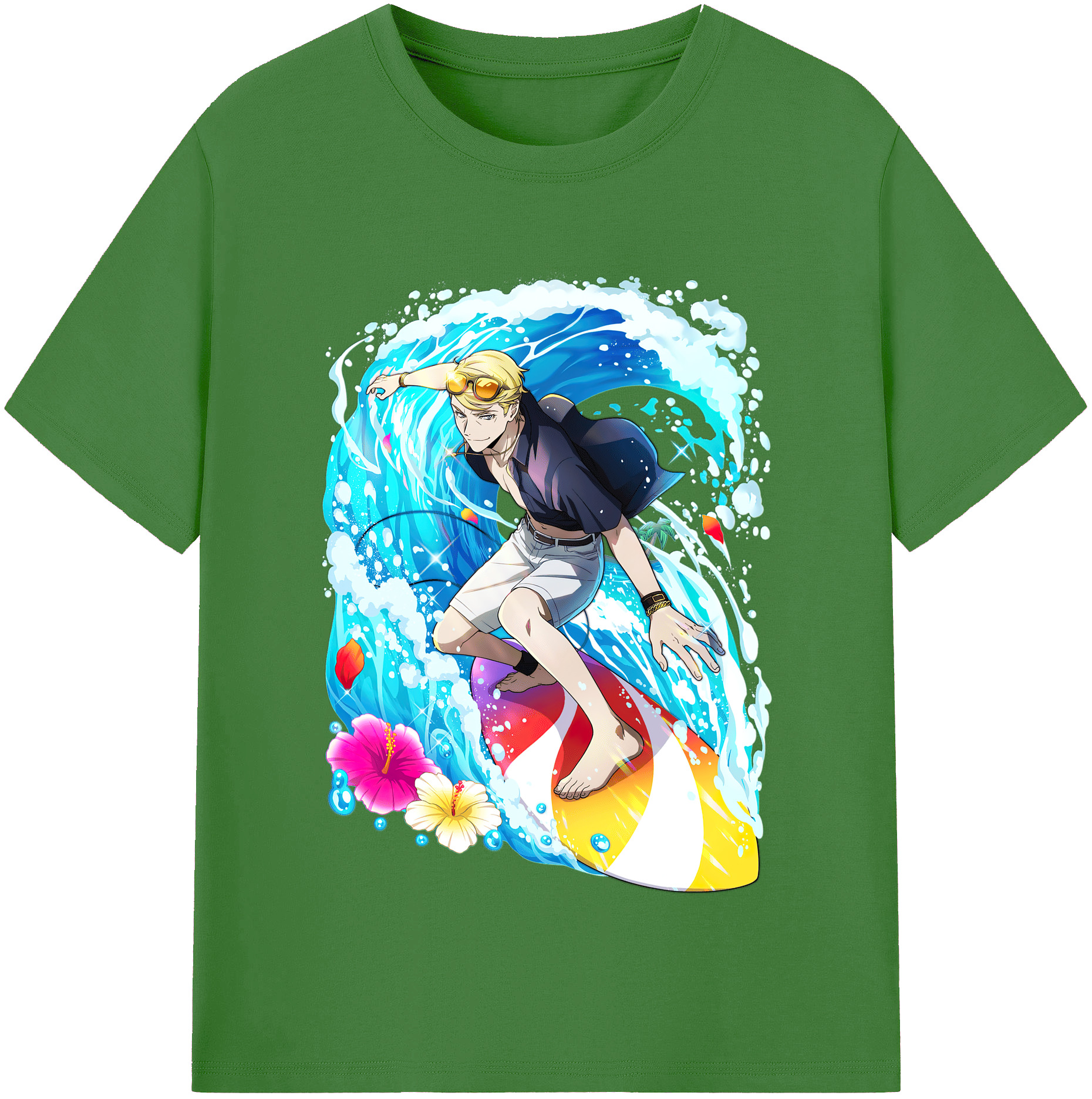 （画像用） 文豪ストレイドッグス Bungo Stray Dogs レディースカジュアルプリントTシャツ（綿100％）